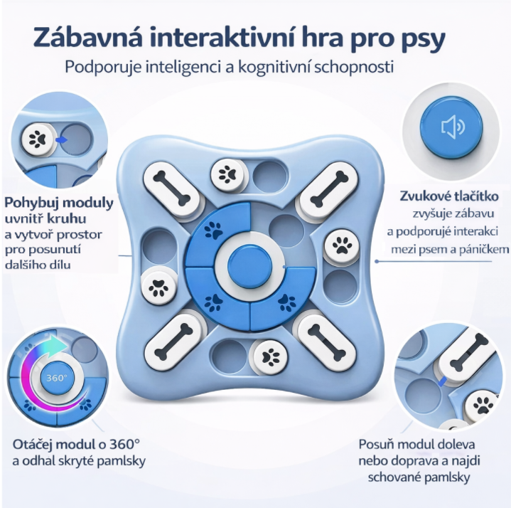Chytrá miska pro psy
