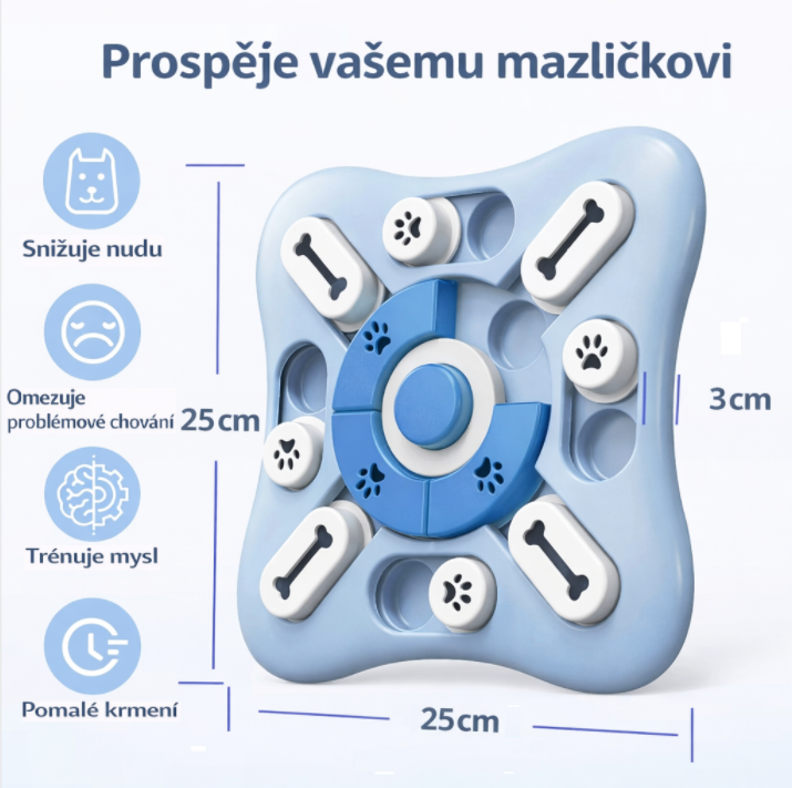 Chytrá miska pro psy
